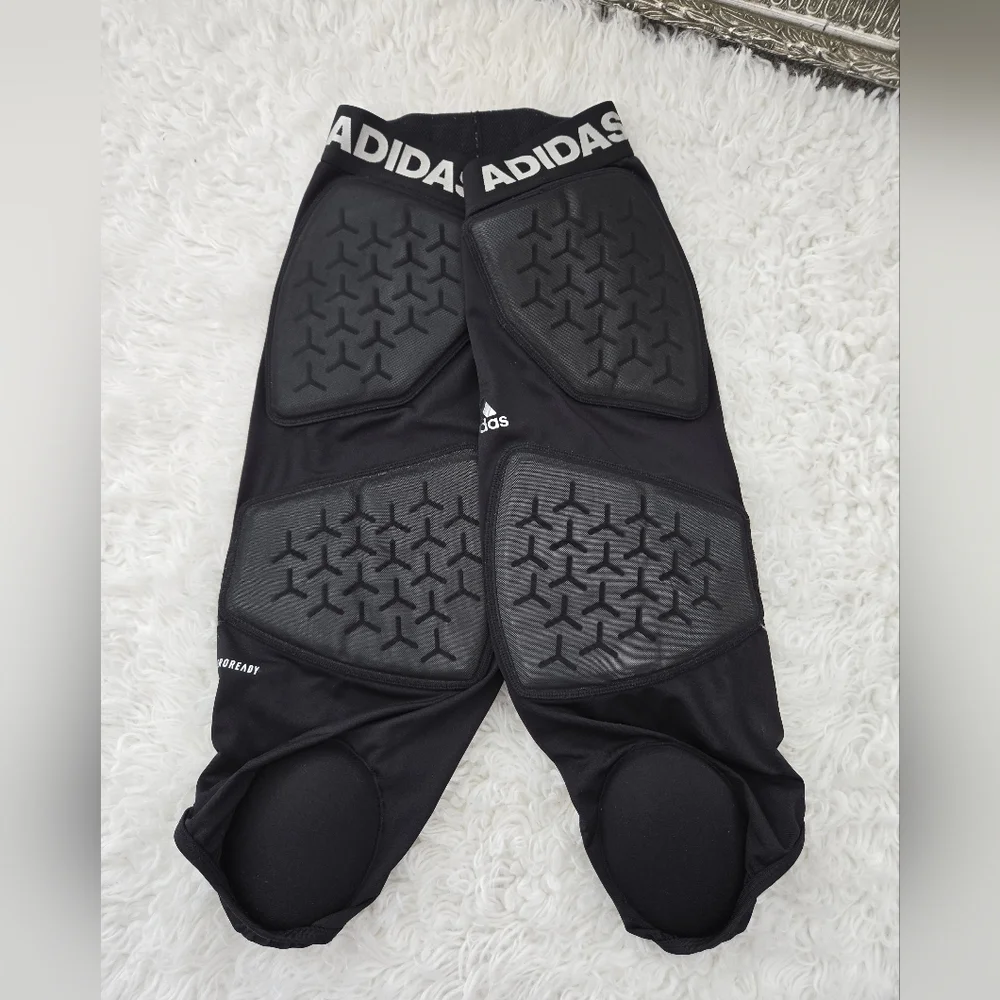 adidas Alphaskin Force Football Girdle Padded Compression Shorts. Size Large. Go